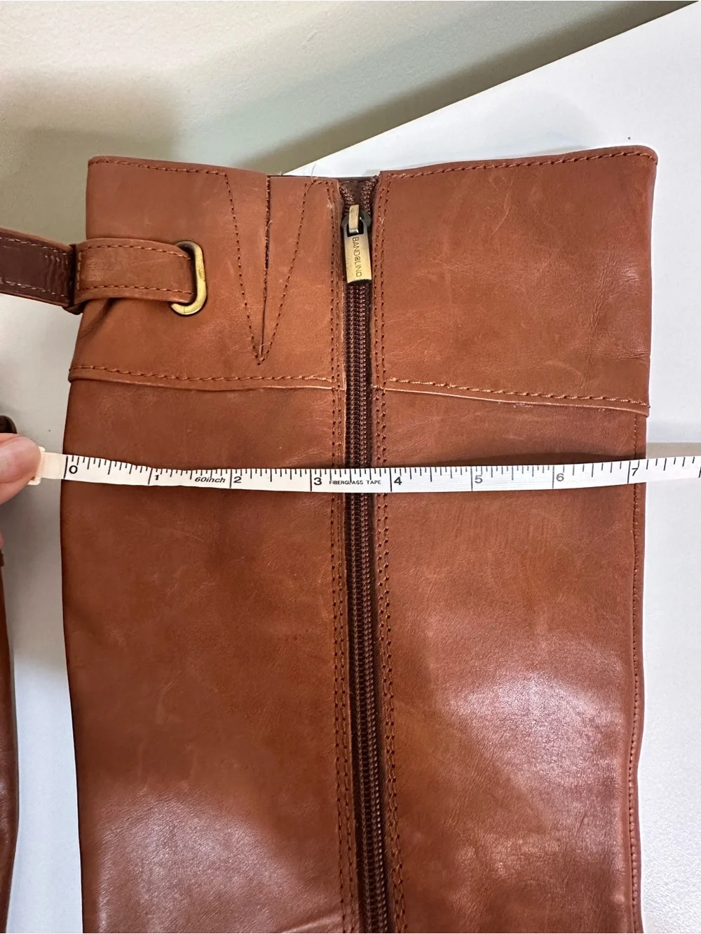 Bandolino Cognac Brown Over-The-Knee Riding Boots